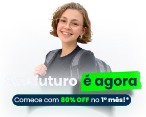 80% de desconto na primeira mensalidade FSA